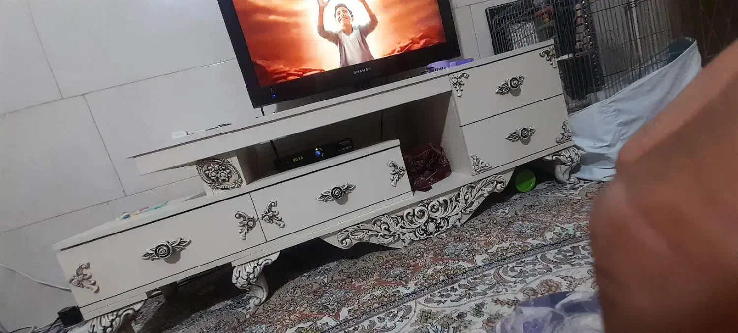 میز تلویزیون دو تیکه  در حد نو|میز تلویزیون|بهارستان, |دیوار