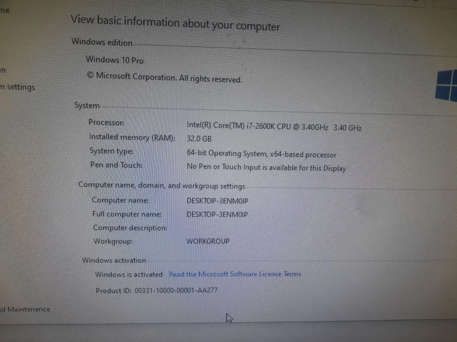 کیس ومانیتور|رایانه رومیزی|سنندج, |دیوار