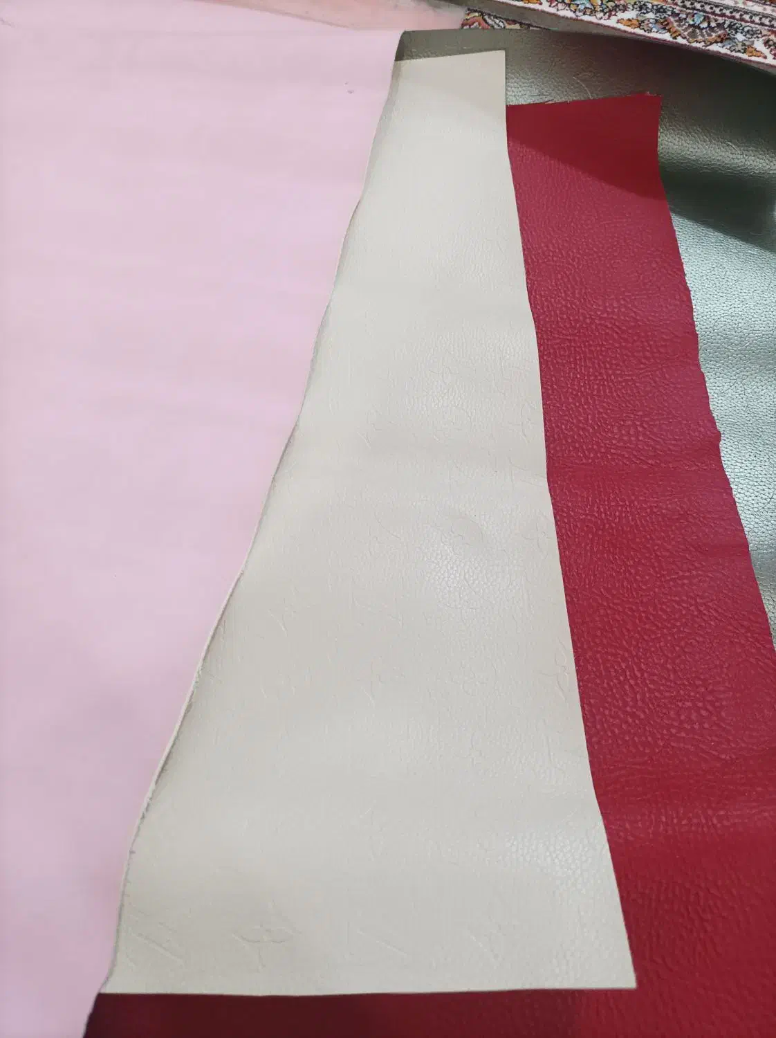 تکه های چرم مصنوعی|کیف، کفش، کمربند|اهواز, فاز ۲ پادادشهر|دیوار