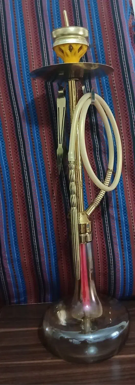 قلیون برنجی طلایی|کلکسیون و سرگرمی|تهران, استاد معین|دیوار