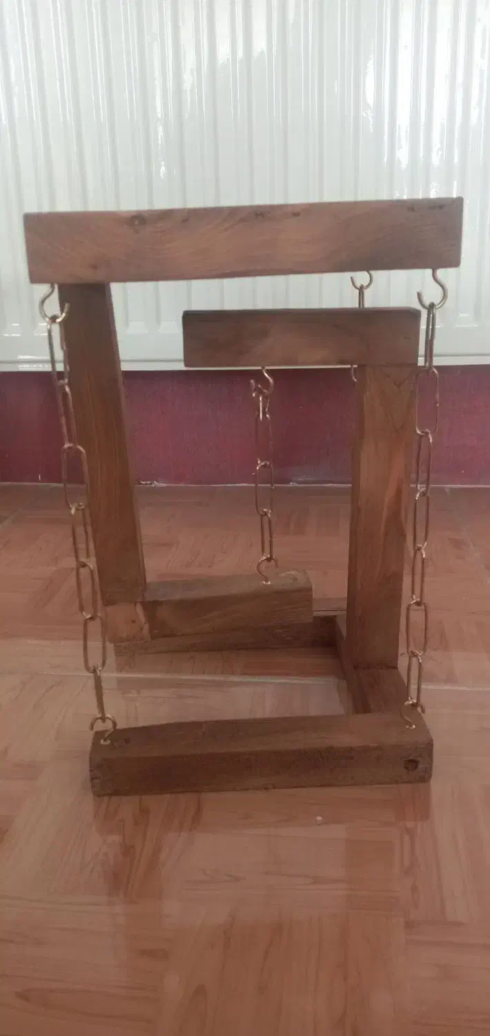 گلدان معلق چوبی|صنایع دستی و سایر لوازم تزئینی|بجنورد, |دیوار