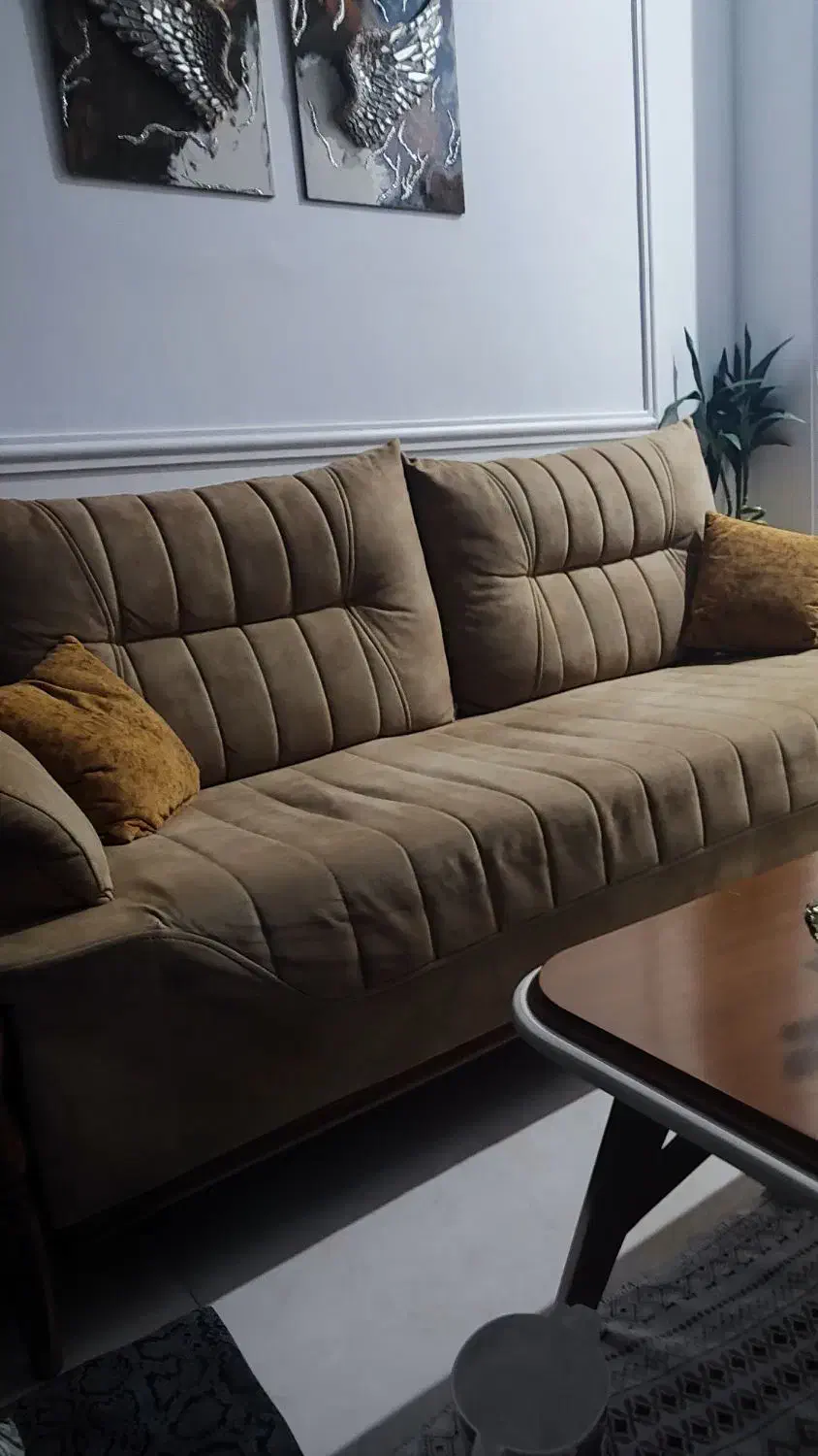 مبل راحتی خوراک باغ خونه مجردی|مبلمان خانگی و میز عسلی|نسیم‌شهر, |دیوار