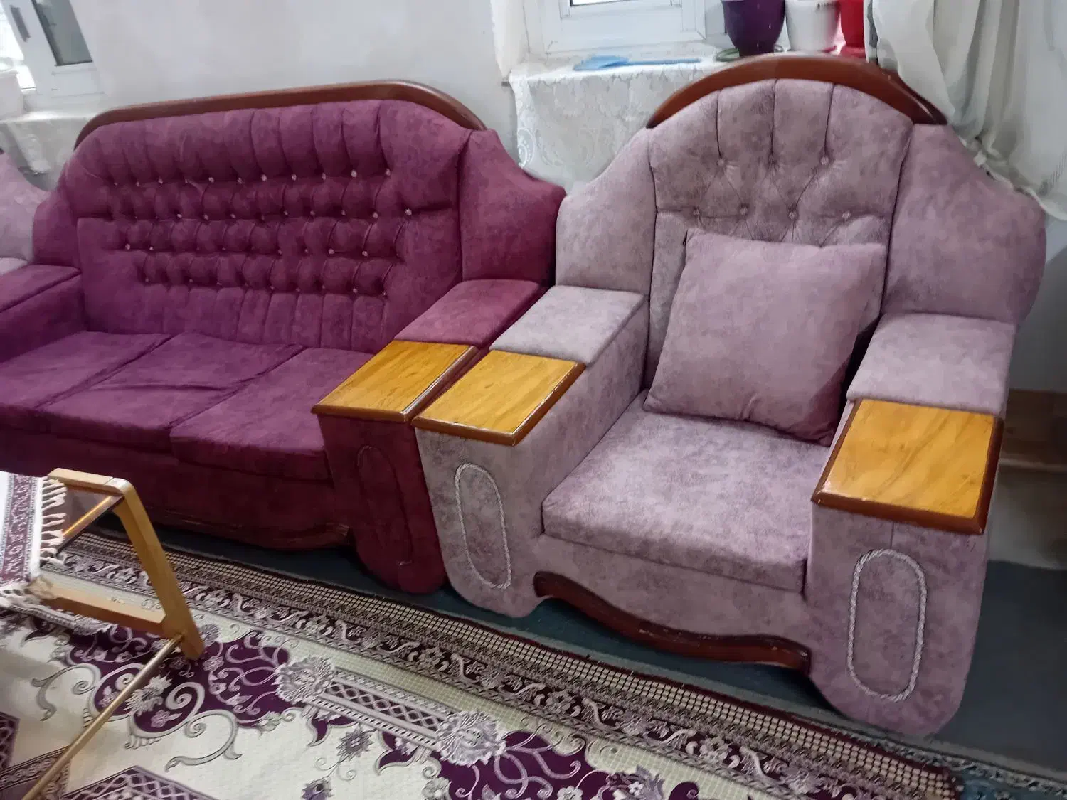 مبل هفت نفره|مبلمان خانگی و میز عسلی|بجنورد, |دیوار