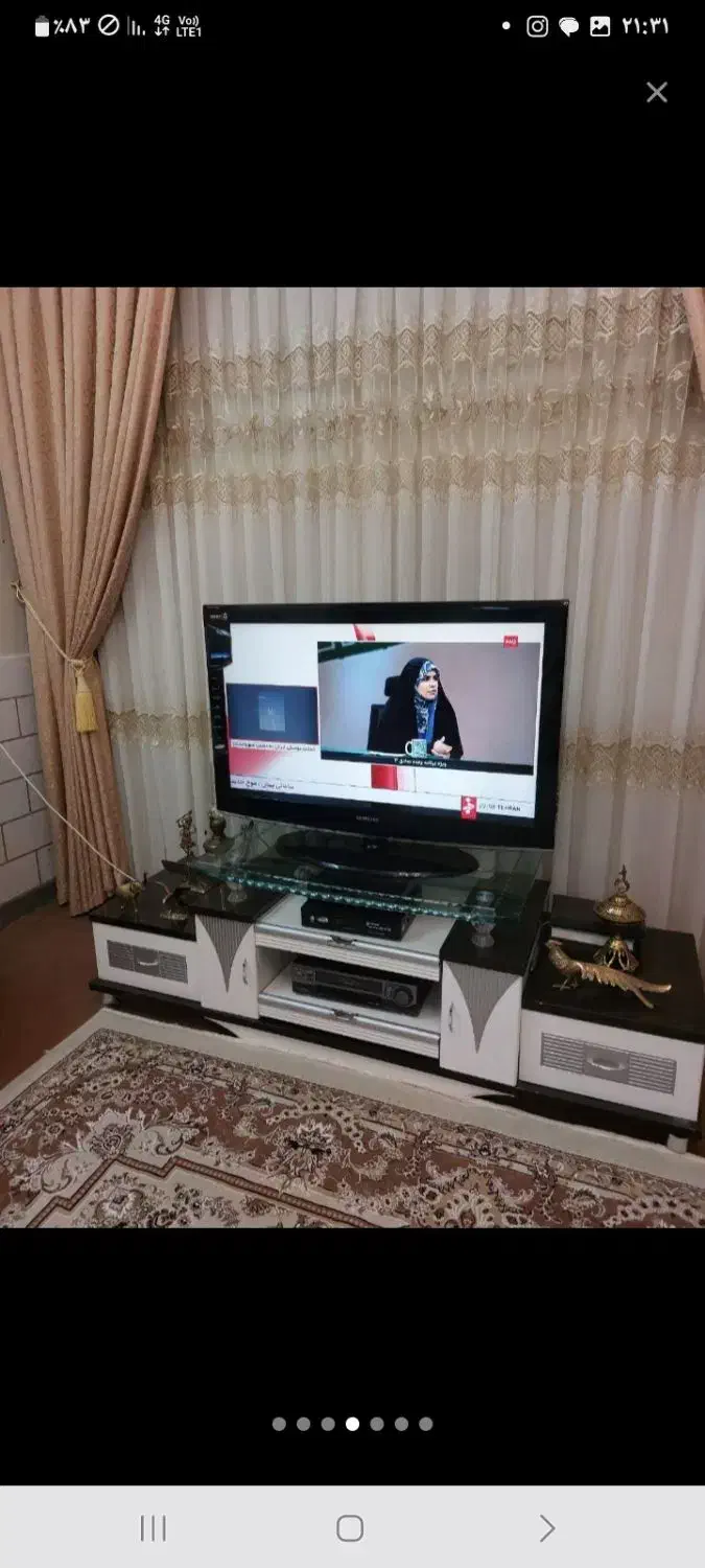 تلوزیون سامسونگ ۴۰ اینچ سری اول .کم کارکرد|تلویزیون و پروژکتور|اراک, |دیوار