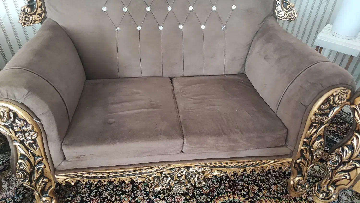 مبل دست دوم هفت نفره|مبلمان خانگی و میز عسلی|یاسوج, |دیوار