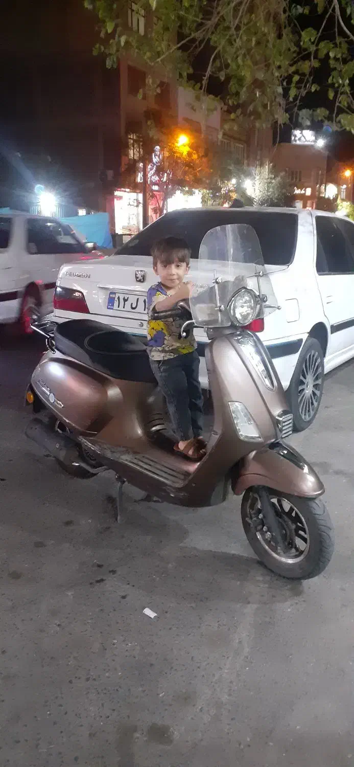 موتور بدون دنده کاوان|موتورسیکلت|قم, انسجام|دیوار