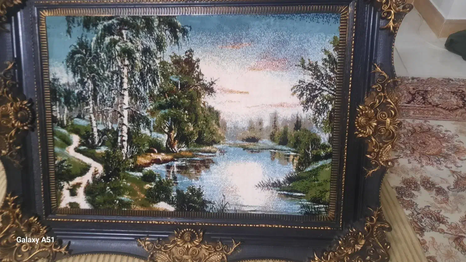 تابلو فرش ماشینی|تابلو فرش|تهران, دولتخواه جنوبی|دیوار