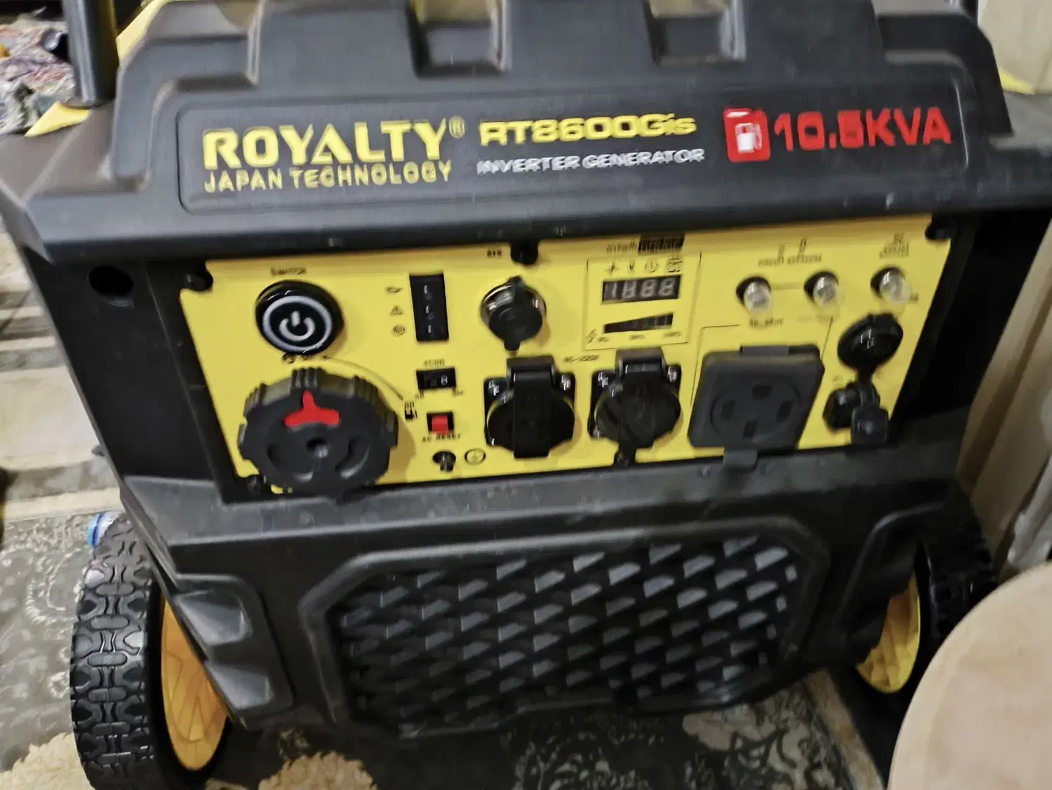 متور برق سوپر سایلنت رویالتی ۱۰/۵کیلو وات|ابزارآلات|حاجی آباد, |دیوار