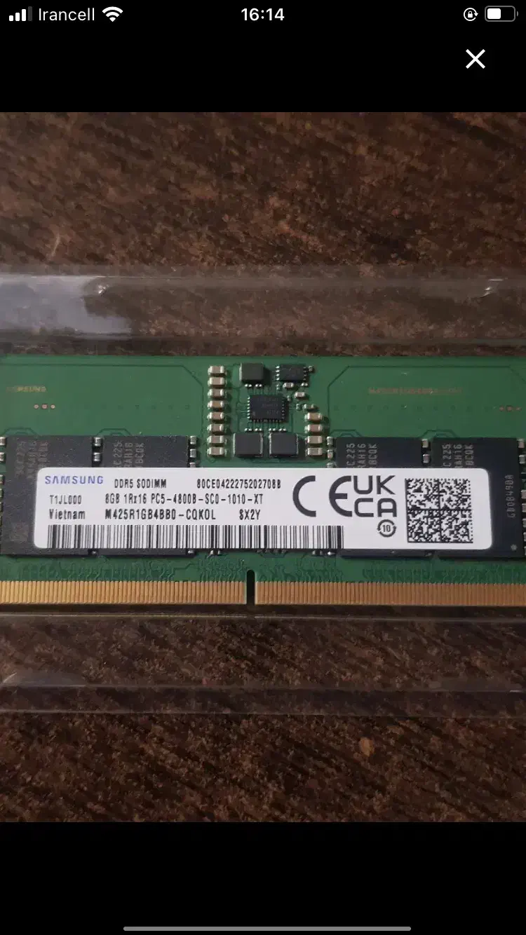 رم لپ تاپ Loq ddr5 4800 sumsung|قطعات و لوازم جانبی رایانه|قم, باجک یک|دیوار