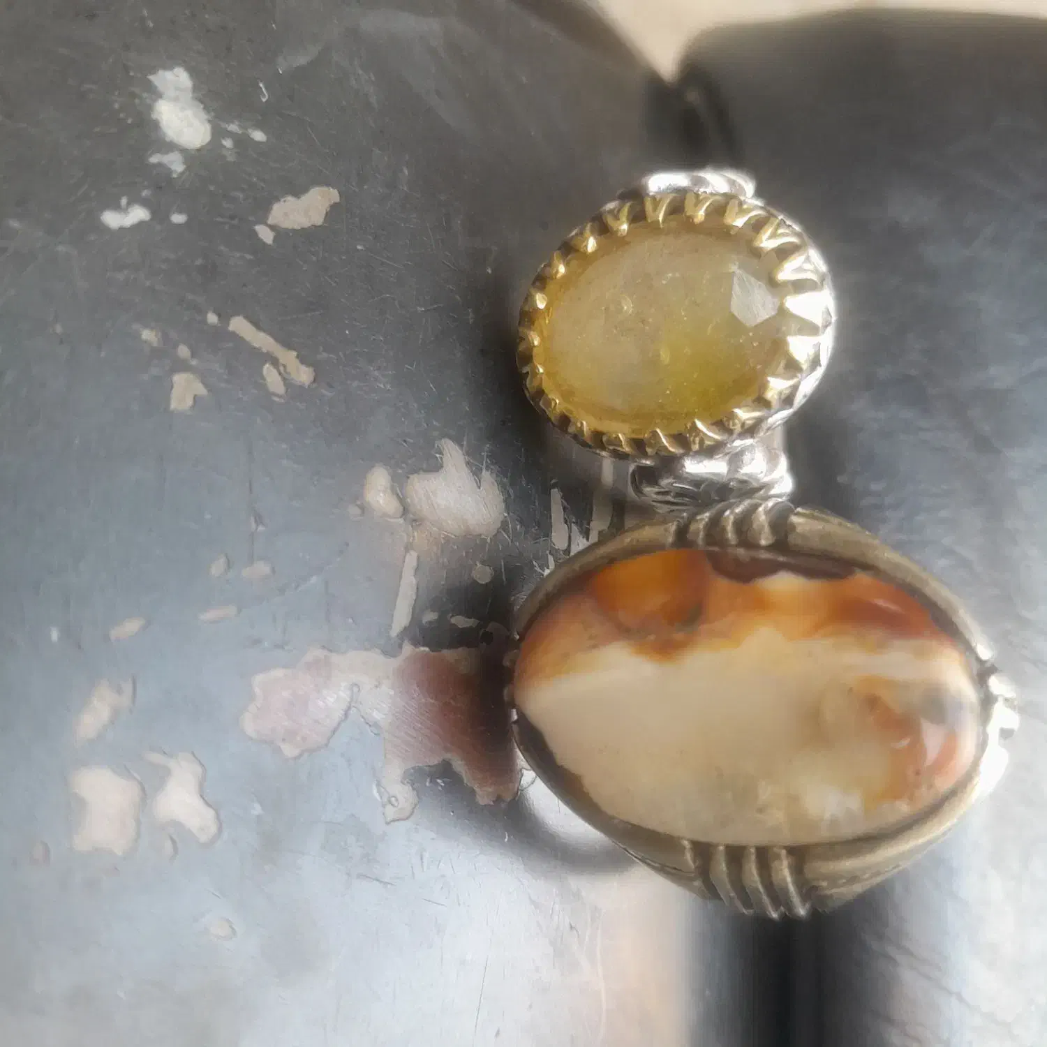 انگشتر یاقوت معدنی آفریقای وشجر کار دست|جواهرات|اصفهان, عطار نیشابوری|دیوار