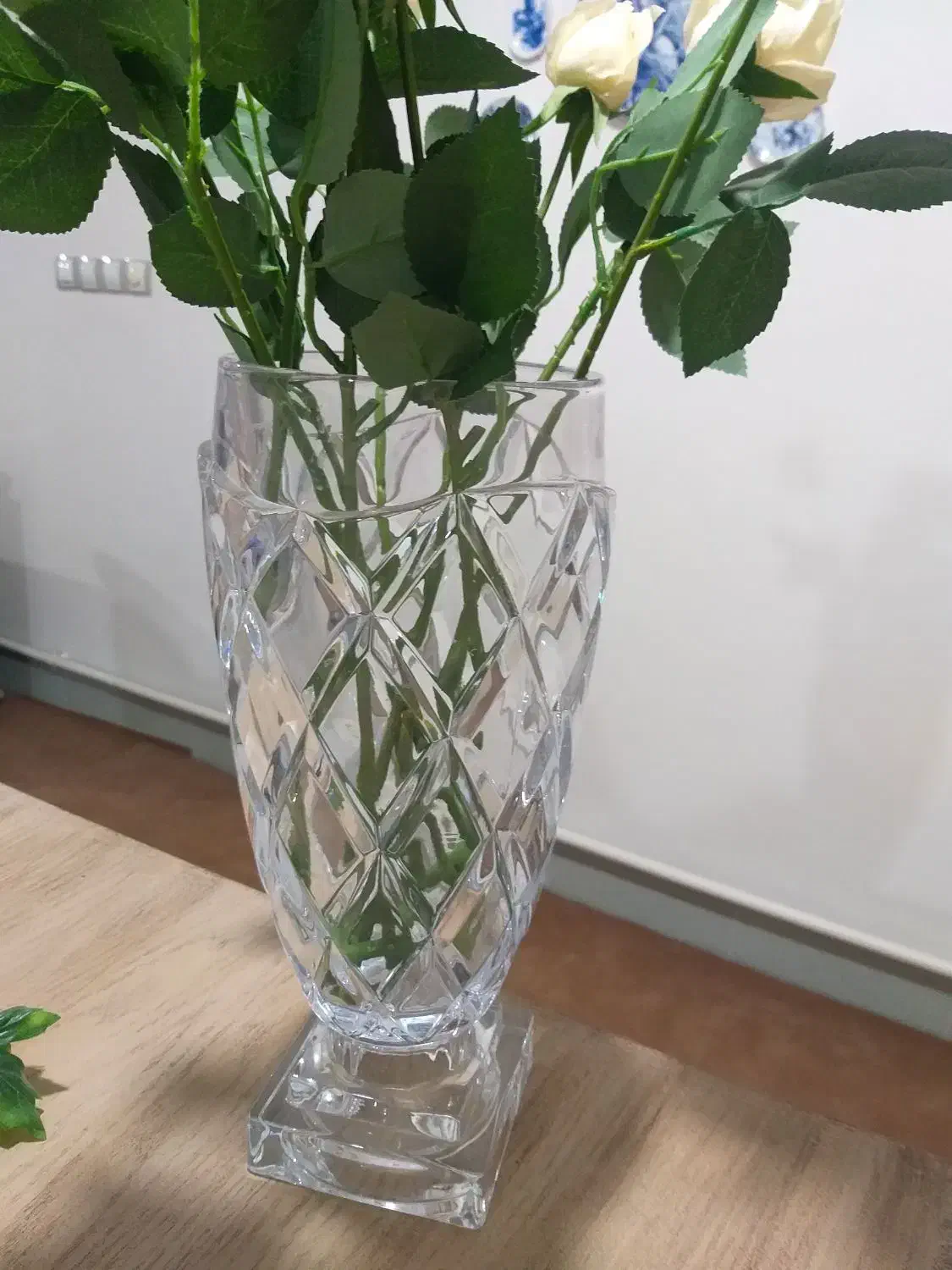 گلدان کریستال|صنایع دستی و سایر لوازم تزئینی|میانه, |دیوار