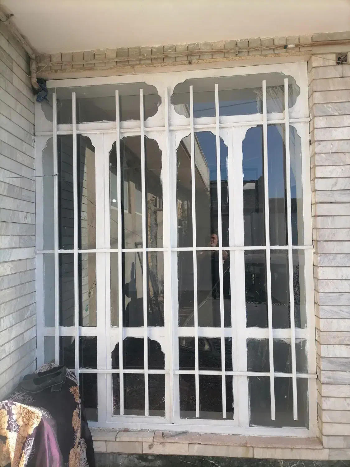 پنجره 235در180 با شیشه|مصالح و تجهیزات ساختمان|مرودشت, ژیان|دیوار