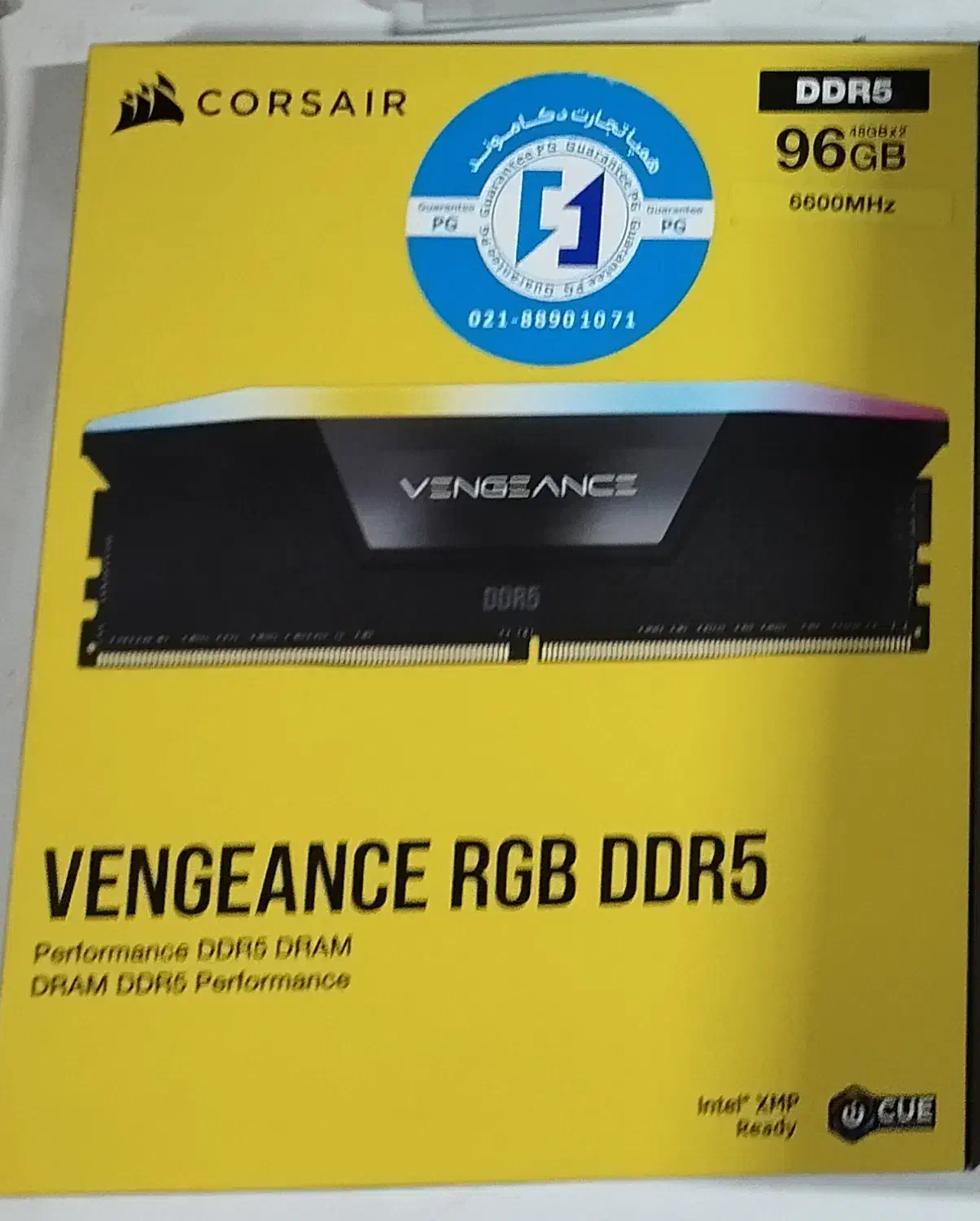 رم کورسیر ram corsair 96g - 6600 - ddr5|قطعات و لوازم جانبی رایانه|تهران, فدک|دیوار