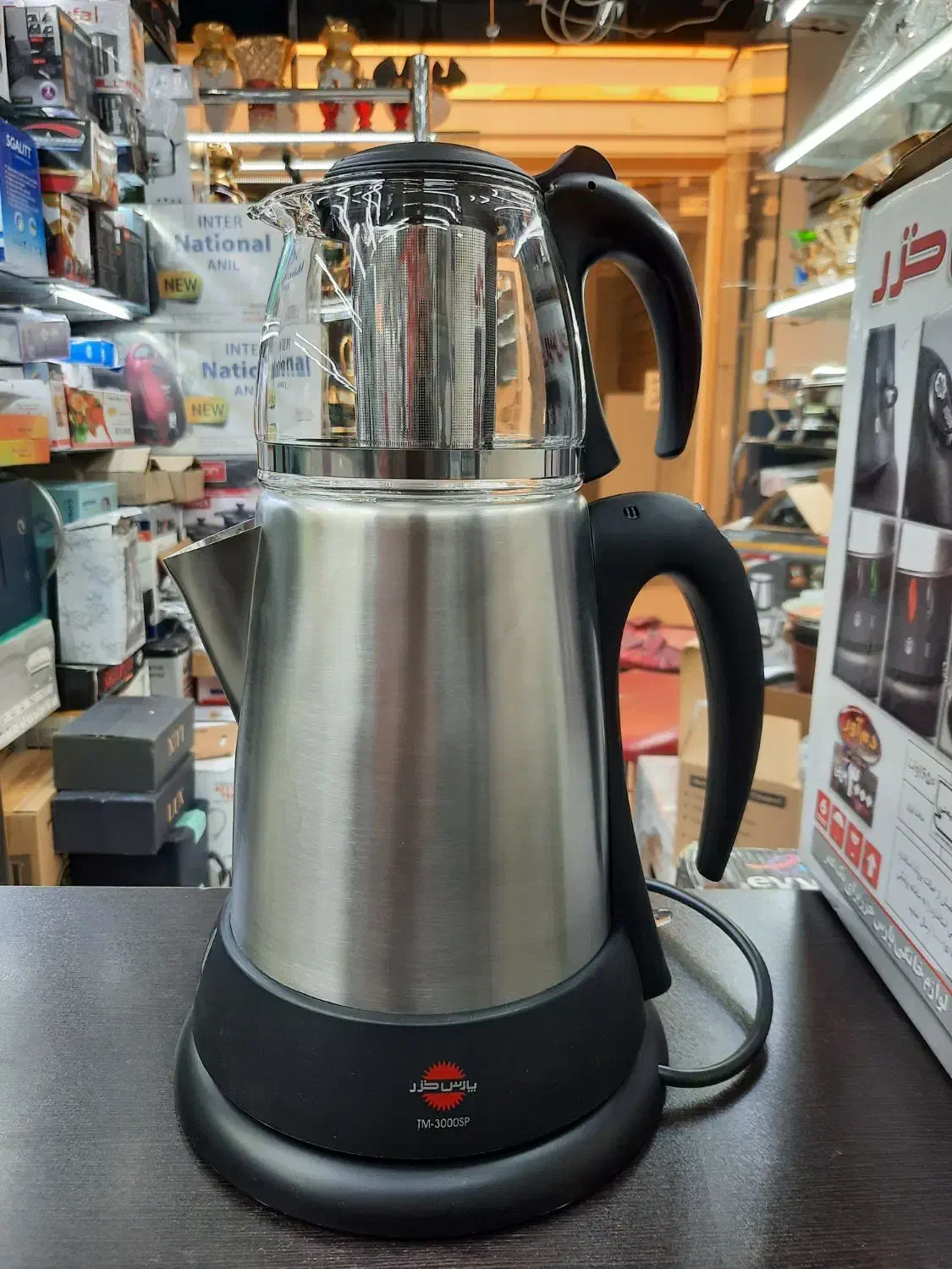 چایساز برقی روهمی پارس خزر جهیزیه (چای ساز)|سماور، چای‌ساز، قهوه‌ساز|تبریز, |دیوار