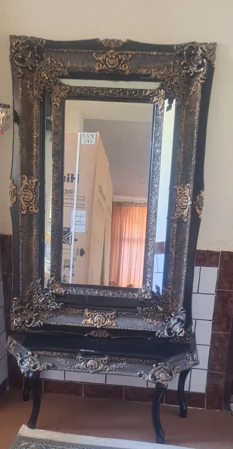 آیینه کنسول|بوفه، ویترین، کنسول|شوش, |دیوار