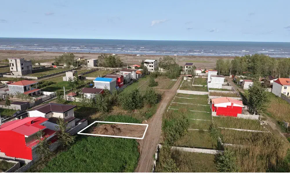 تک قطعه ساحلی باقابلیت ساخت درمنطقه امن گردشگری|فروش زمین و ملک کلنگی|رشت, منظریه|دیوار