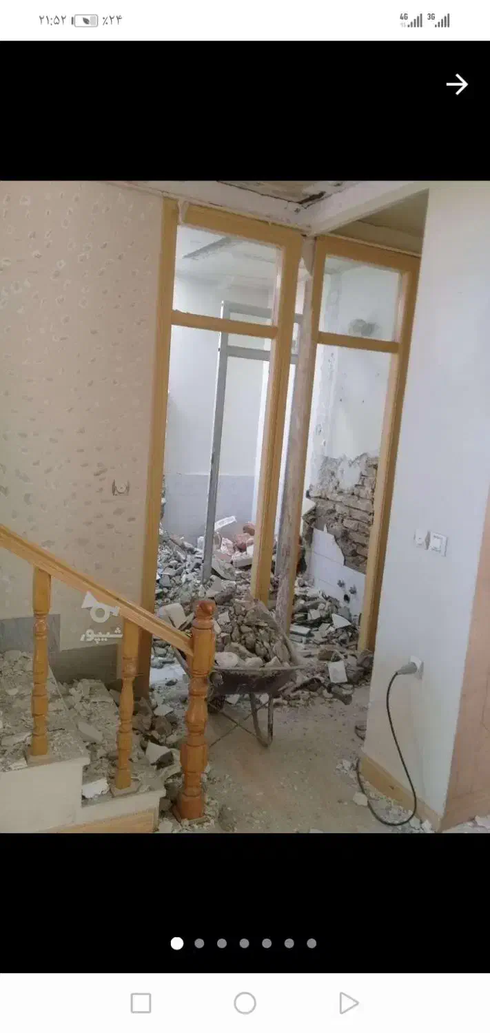 تخریب ساختمان مسکونی و خاک برداری|خدمات پیشه و مهارت|مهاباد (آذربایجان غربی), |دیوار