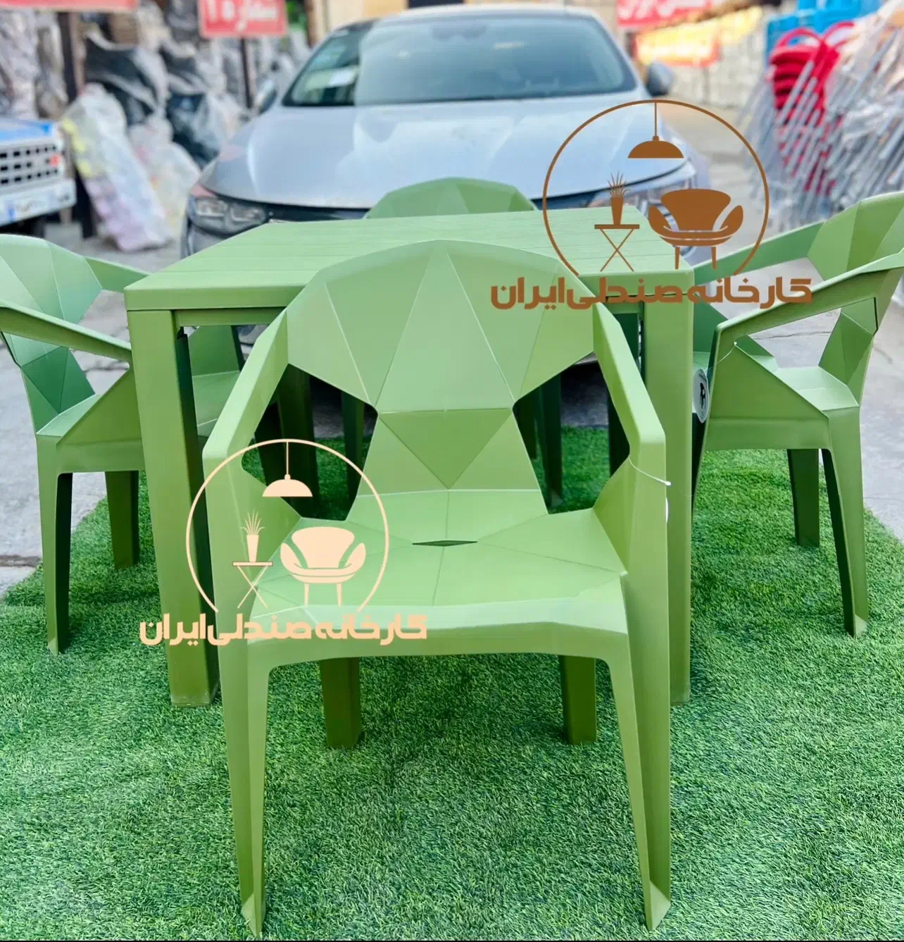 صندلی پلاستیکی طرح غلامرضا(صندلی ایران)|میز و صندلی غذاخوری|کرج, عظیمیه|دیوار