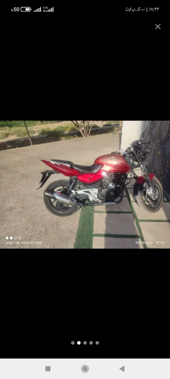 موتور پالس قرمز ۱۳۹۱|موتورسیکلت|قرچک, میرزائی شمالی|دیوار