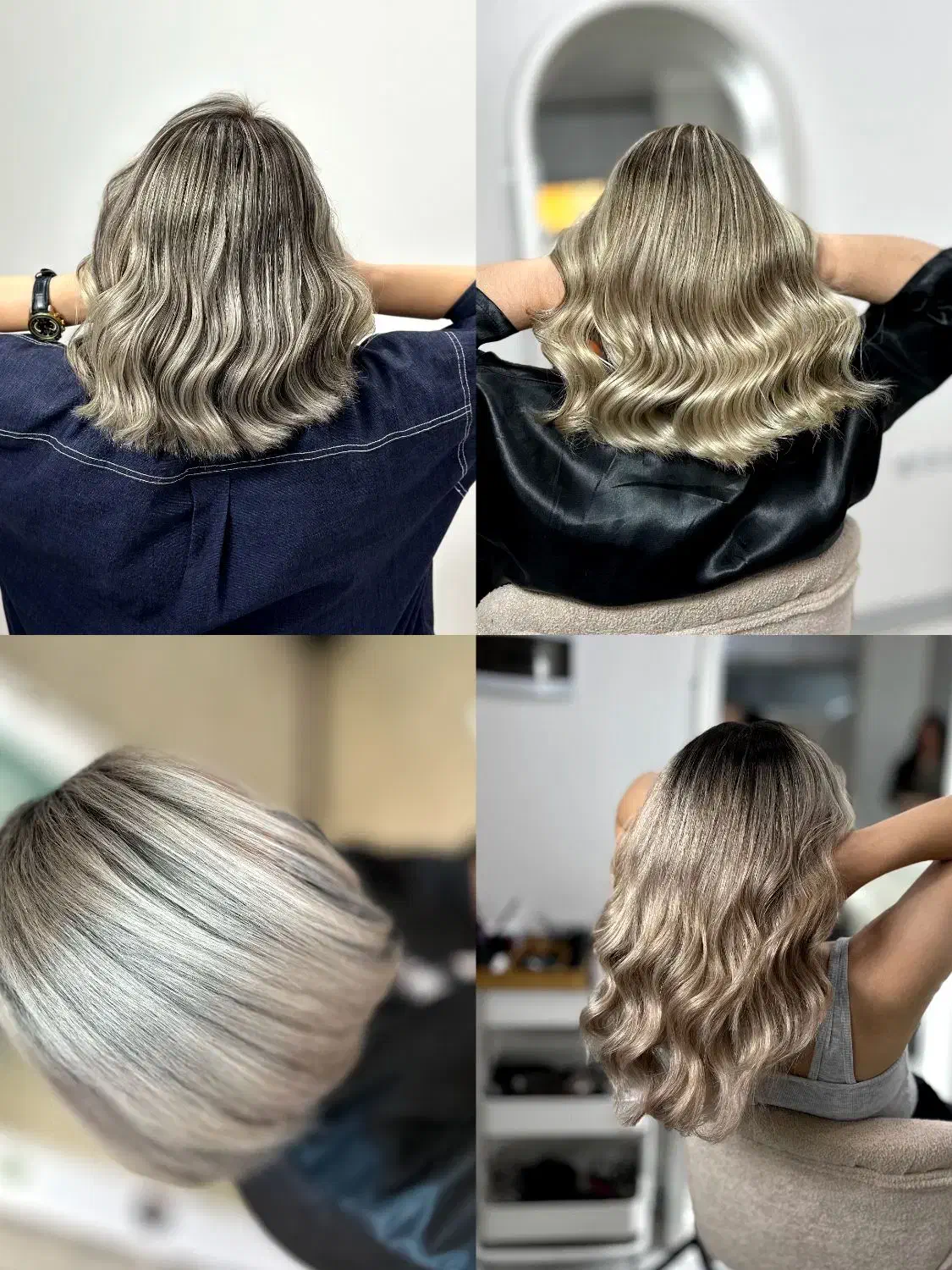 زیبایی خدمات اموزش رنگمو لایت امبره بالیاژ عروس|خدمات آرایشگری و زیبایی|مبارکه, |دیوار