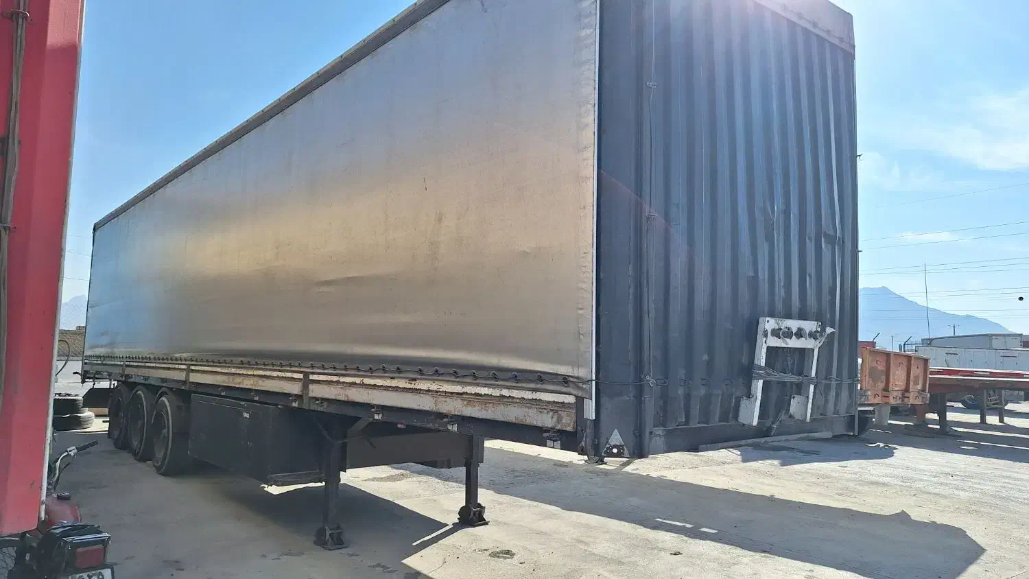 کانتینر چادری|خودرو سنگین|گلپایگان, |دیوار