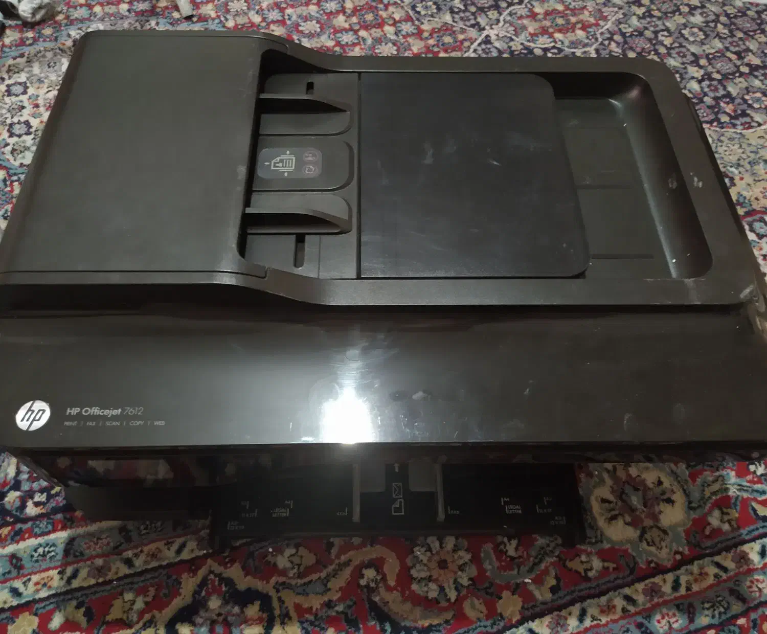 پرینتر چندکاره جوهرافشان اچ پی مدل OfficeJet 7612|پرینتر، اسکنر، کپی، فکس|تهران, سلسبیل شمالی|دیوار