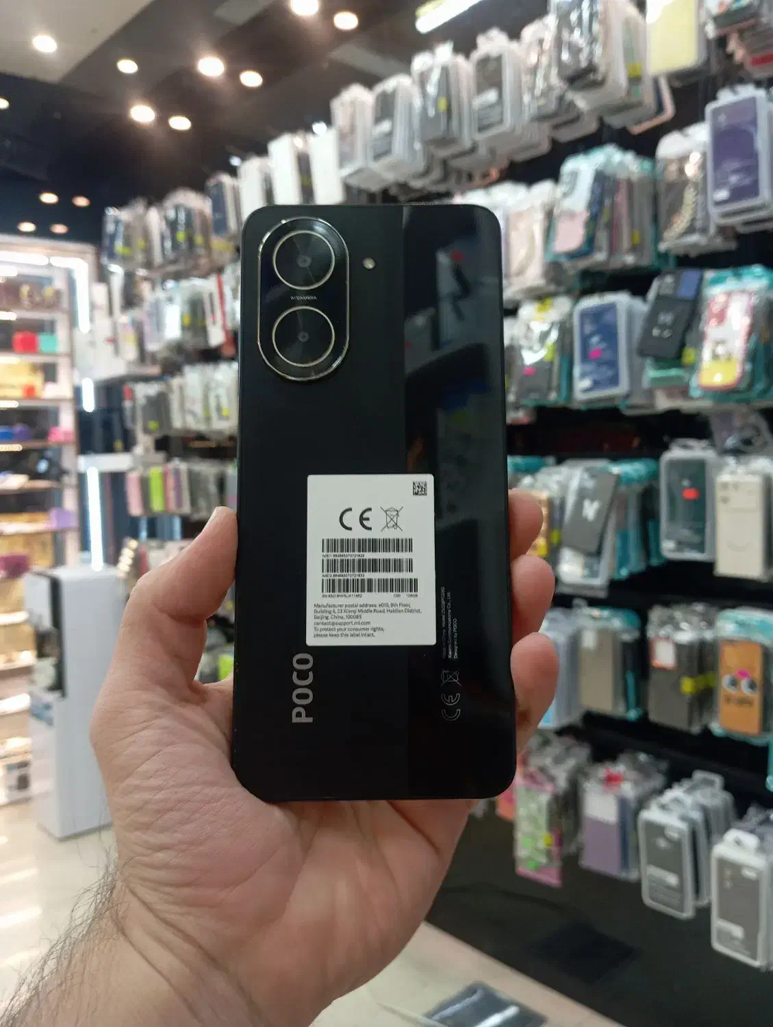 گوشی یک هفته کار poco c71|موبایل|شاهین‌شهر, حافظ جنوبی|دیوار