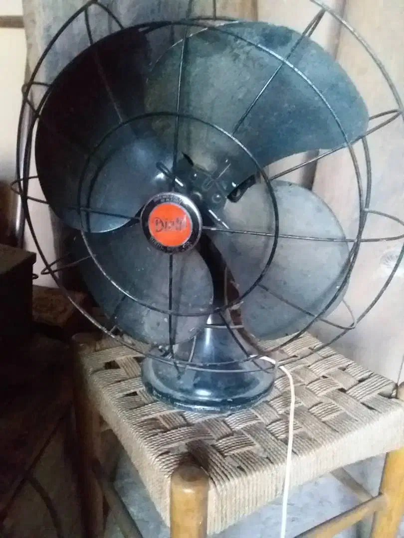 پنکه گیربکسی قدیمی|پنکه و تصفیه‌کنندهٔ هوا|آبیک, |دیوار