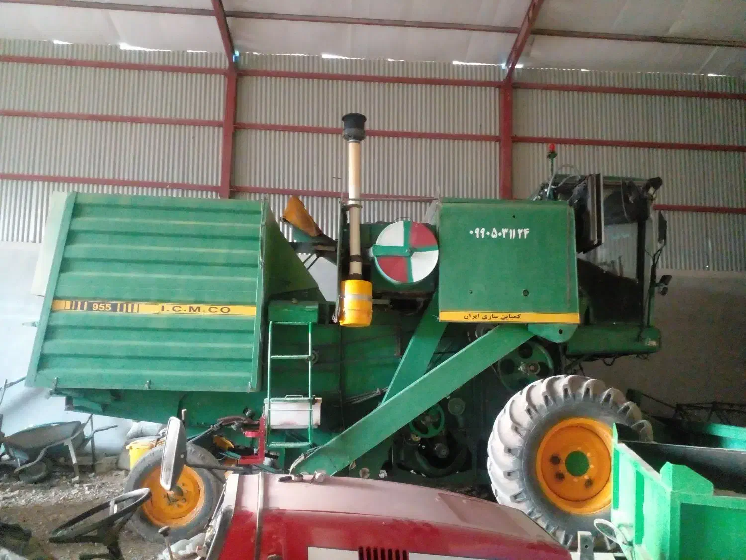 باسلام فروش کمباین مدل 82سندآمادبنام|خودرو سنگین|خانمیرزا, |دیوار