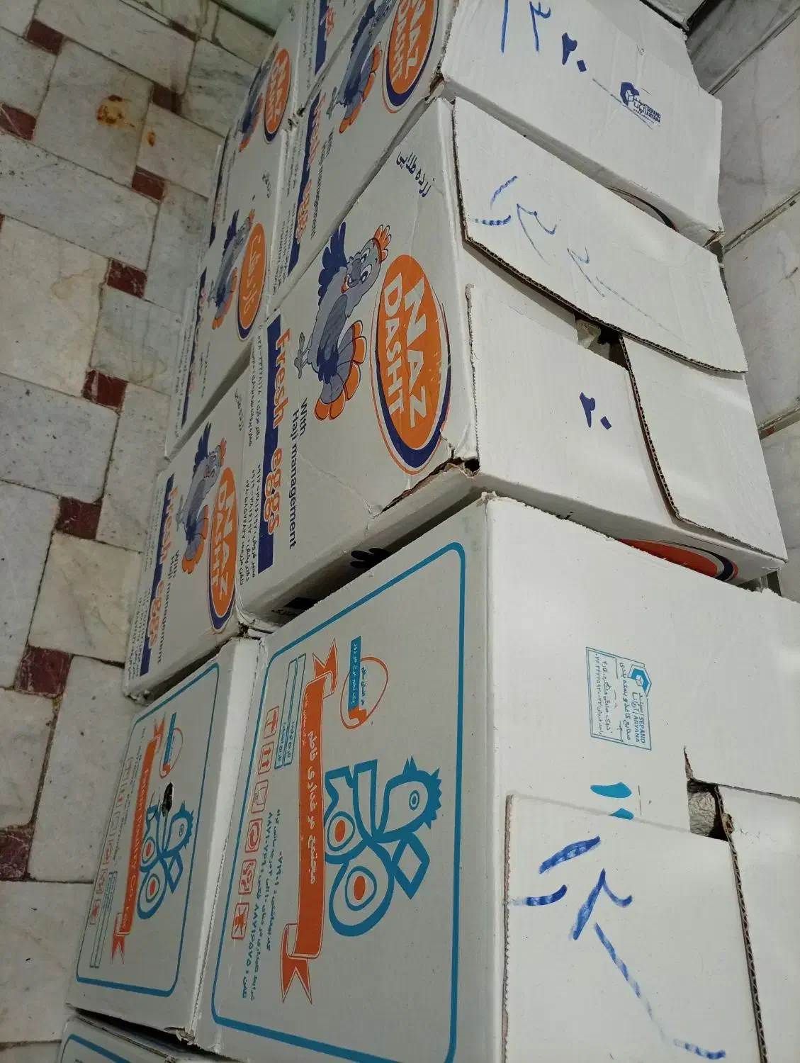 فروش تخم مرغ به قیمت عمده|عمدهفروشی|هشتگرد, شهرک ولیعصر (مصلی)|دیوار