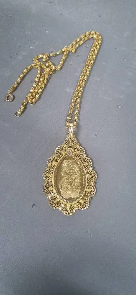 زنجیر و پلاک ۱۸ عیار ۷۵۰|جواهرات|سبزوار, قاضی زاد|دیوار