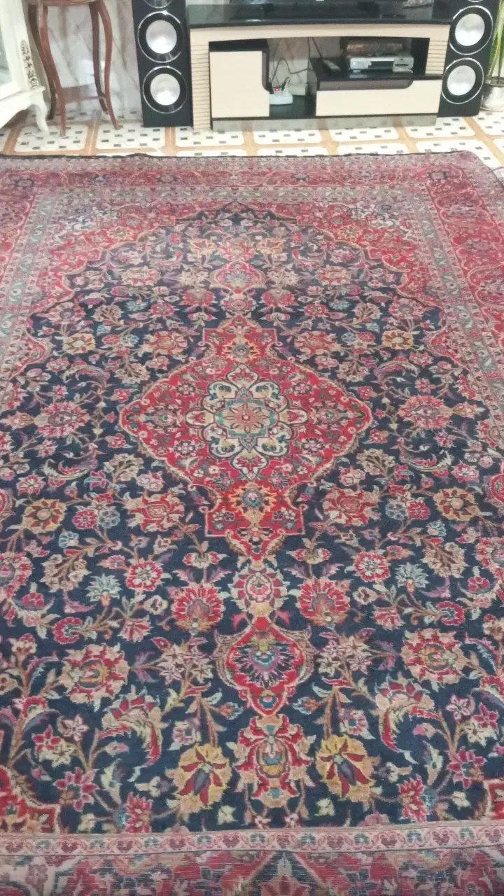 فرش دست بافت 9متری|فرش|قزوین, |دیوار