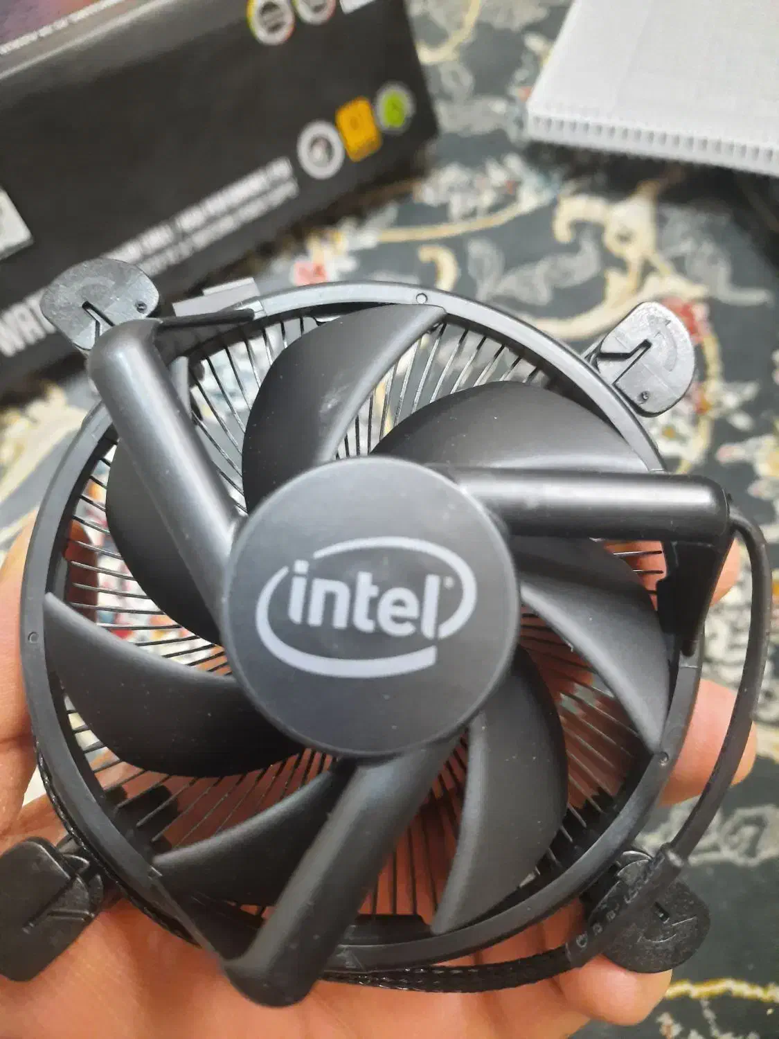 فن اورجینال cpu اینتل|قطعات و لوازم جانبی رایانه|اصفهان, کشاورزی|دیوار