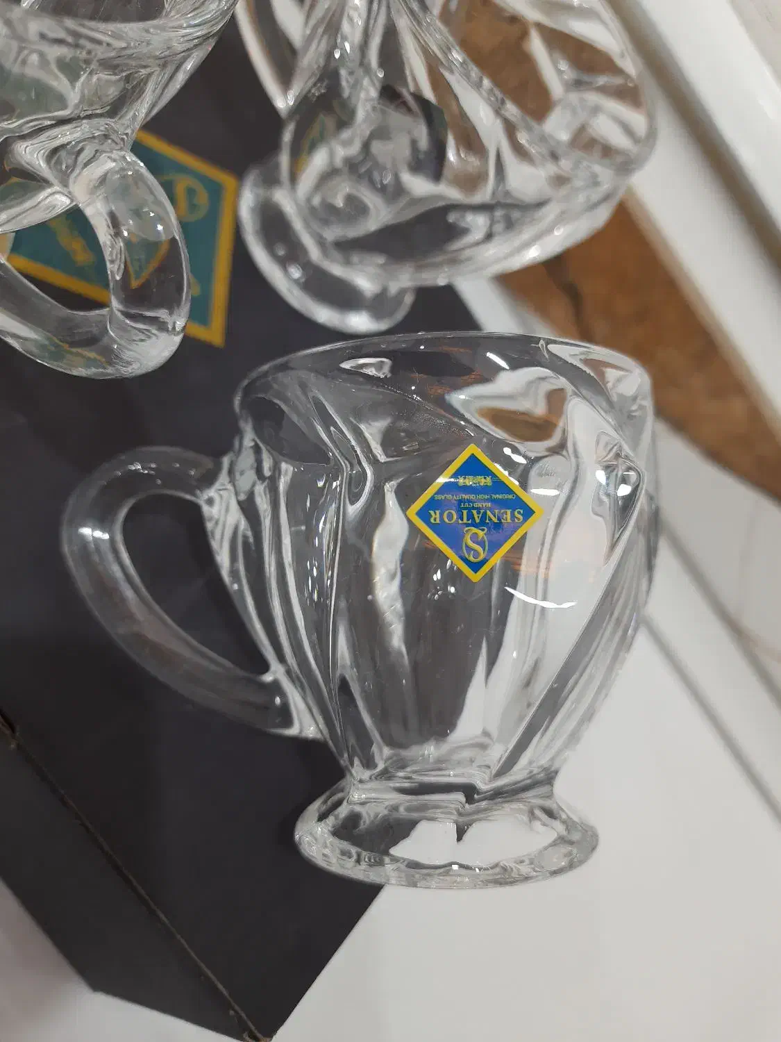 سه دست استکان سناتور|ظروف سرو و پذیرایی|ری, اقدسیه|دیوار