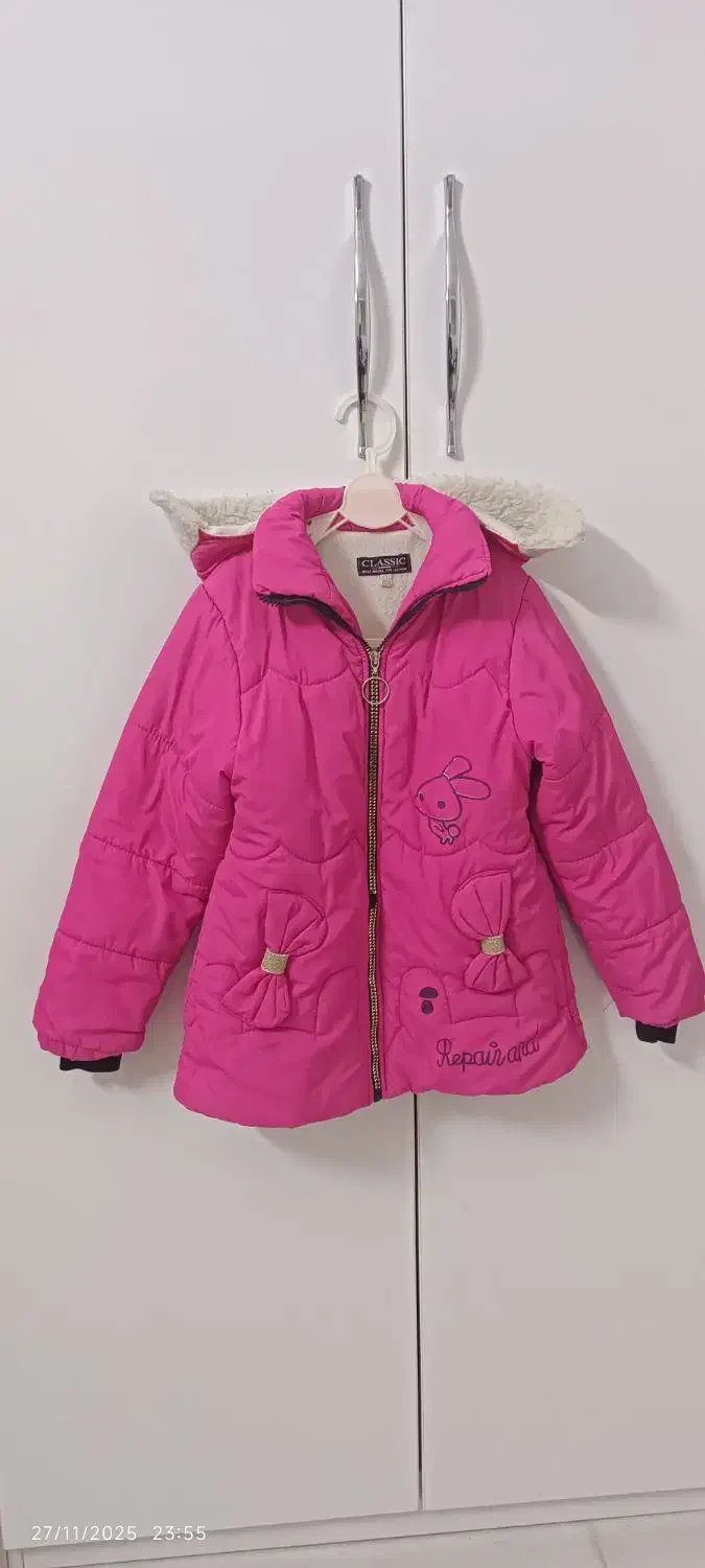 کاپشن دخترونه|کفش و لباس بچه|بجنورد, |دیوار