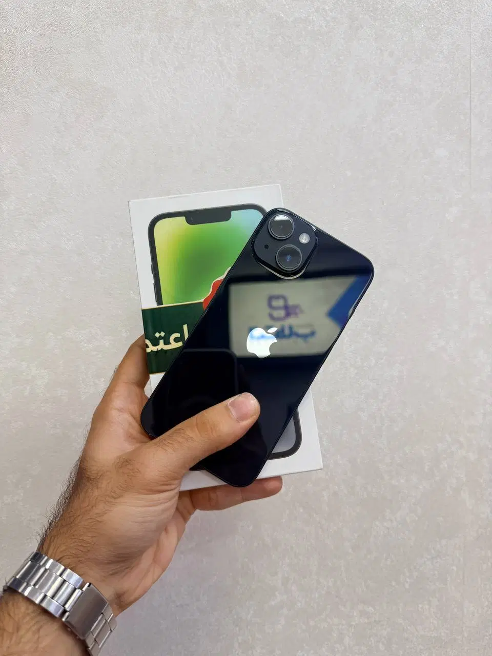 آیفون ۱۴ با ریجستر / باطری ۹۳٪ فابریک / اقساطی|موبایل|اصفهان, مفتح|دیوار