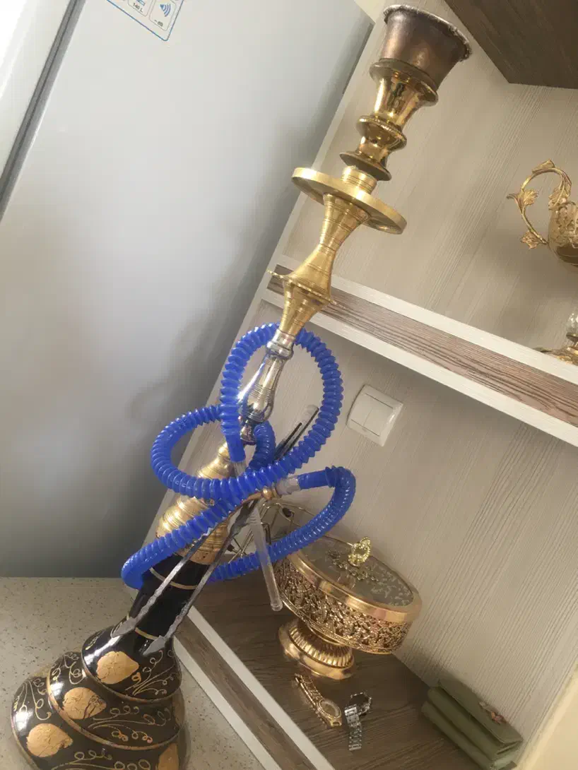 قلیان برنزی|صنایع دستی و سایر لوازم تزئینی|سهند, |دیوار