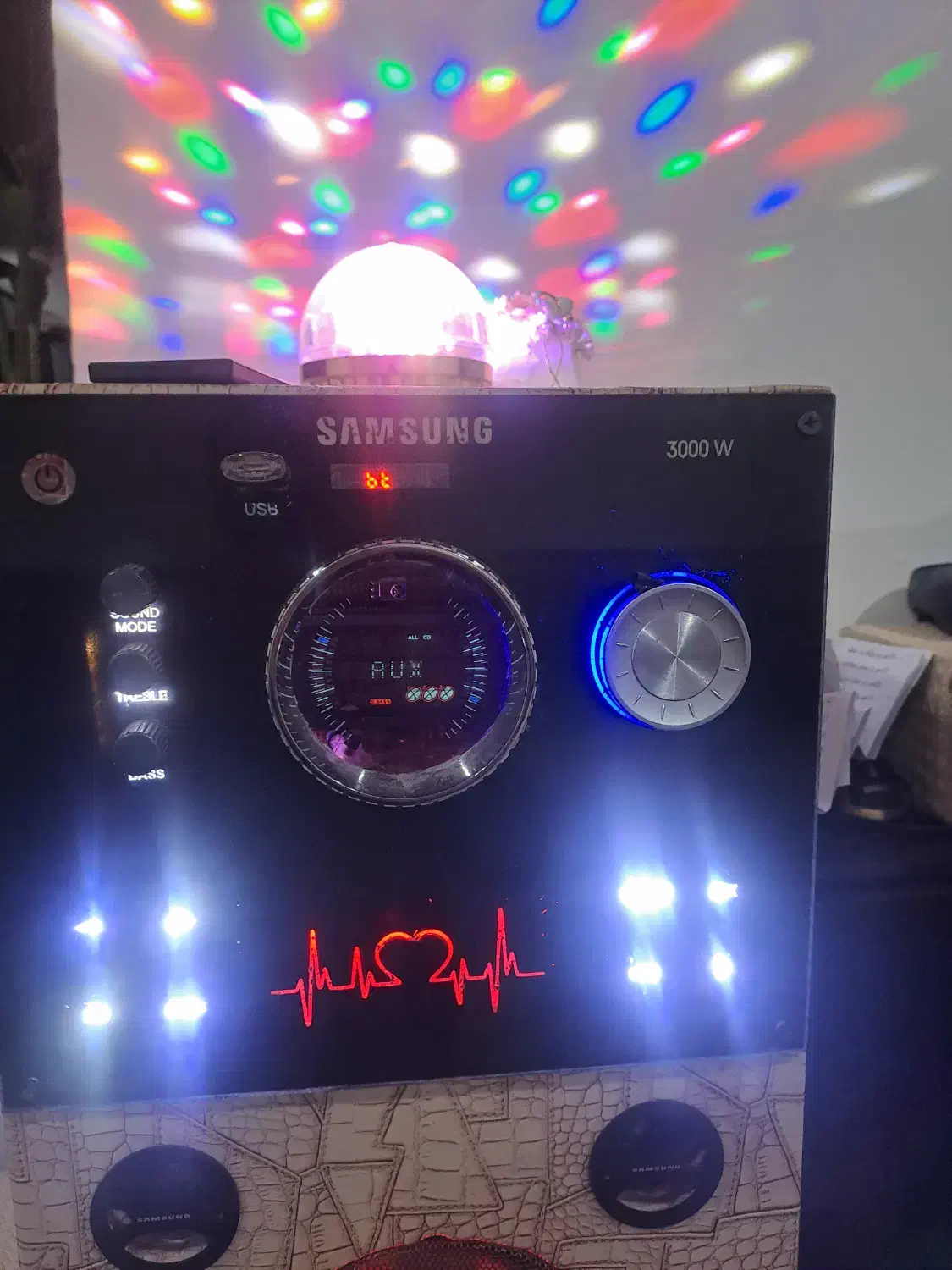 ضبط.۳۰۰۰ وات سامسونگ|سیستم صوتی خانگی|تربت جام, علوی|دیوار