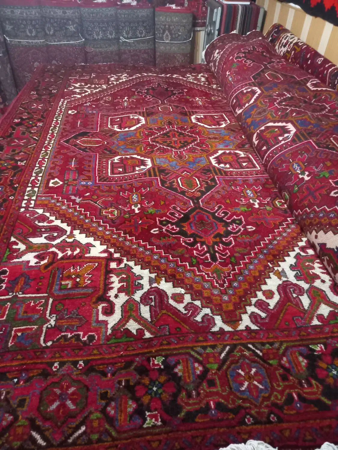 جفت۶متری اسکندر|فرش|مراغه, |دیوار