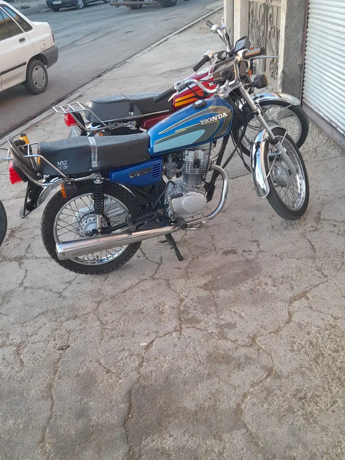 موتور۱۲۵ترقه استارتی|موتورسیکلت|باغ حلی, |دیوار