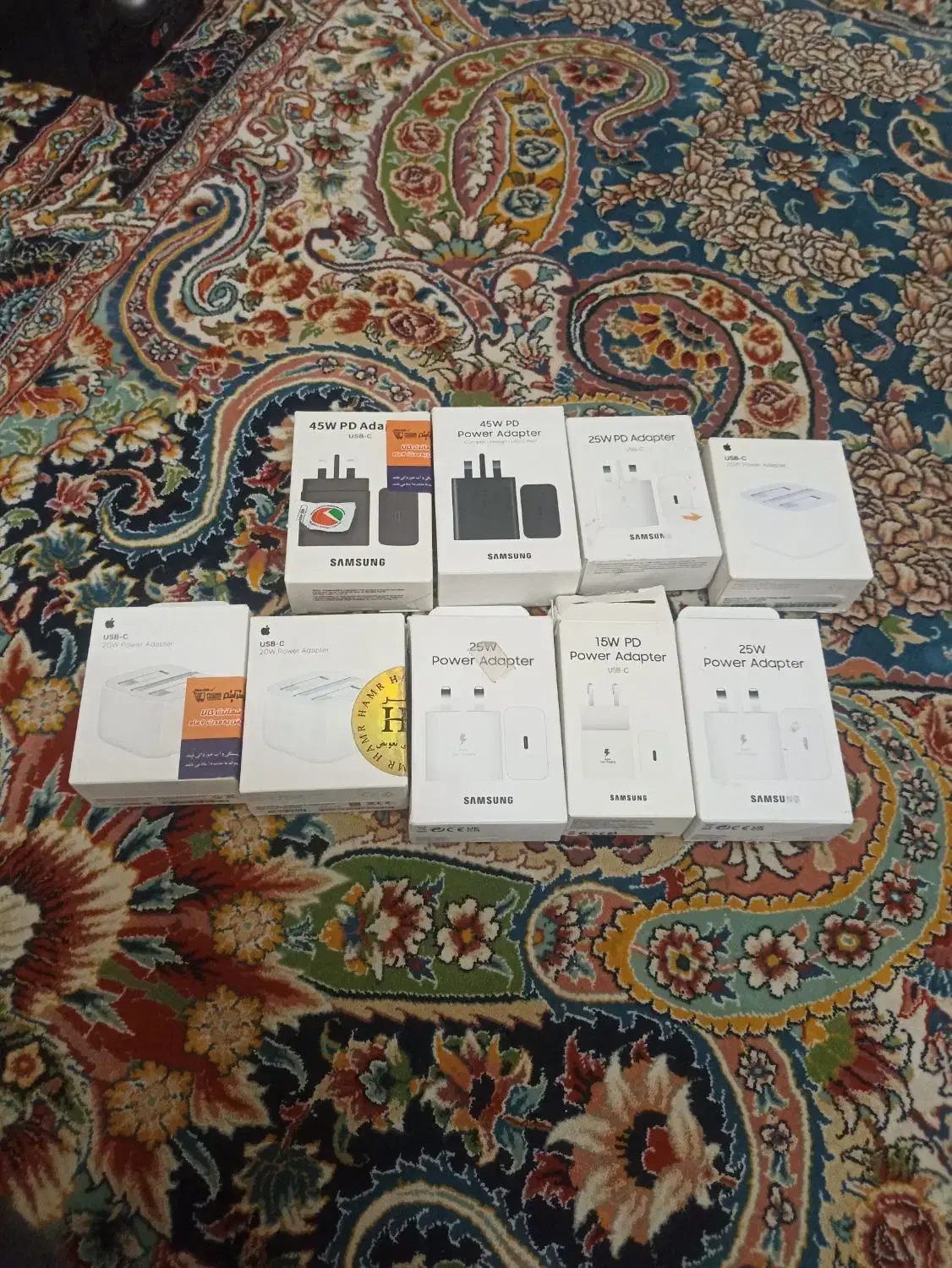 لوازم موبایل شارژر آپل وسامسونگ|لوازم جانبی موبایل و تبلت|نهاوند, |دیوار