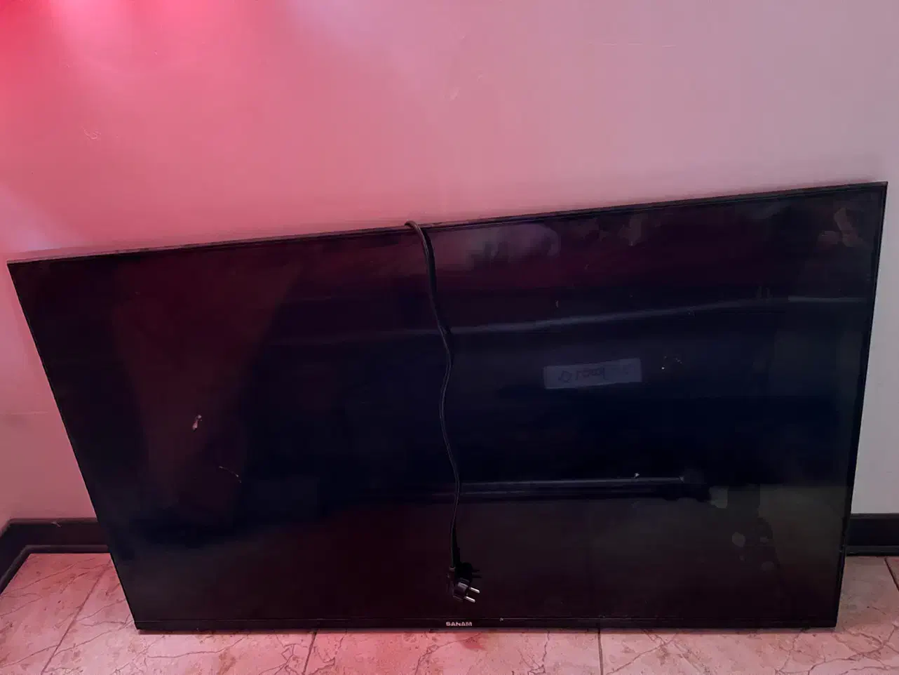 تلویزیون سنام ۵۵ اینچ|تلویزیون و پروژکتور|ورامین, شهرک فجر|دیوار
