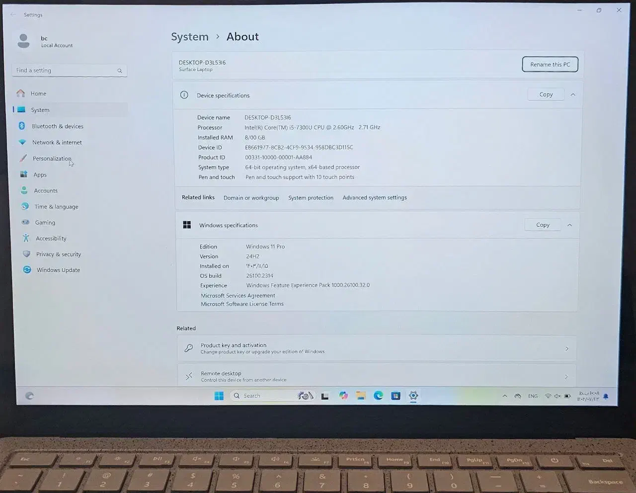 لپ تاپ سرفیس Laptop One|رایانه همراه|زنجان, |دیوار