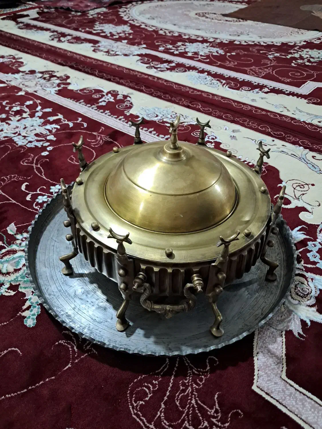 سینی و منقل|کلکسیون اشیاء عتیقه|کوهدشت, |دیوار