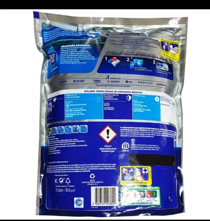 قرص ماشین ظرفشویی مدلQuantum 1 Arada بسته 72 عددی|مواد شوینده و دستمال کاغذی|شیراز, فرهنگ شهر|دیوار