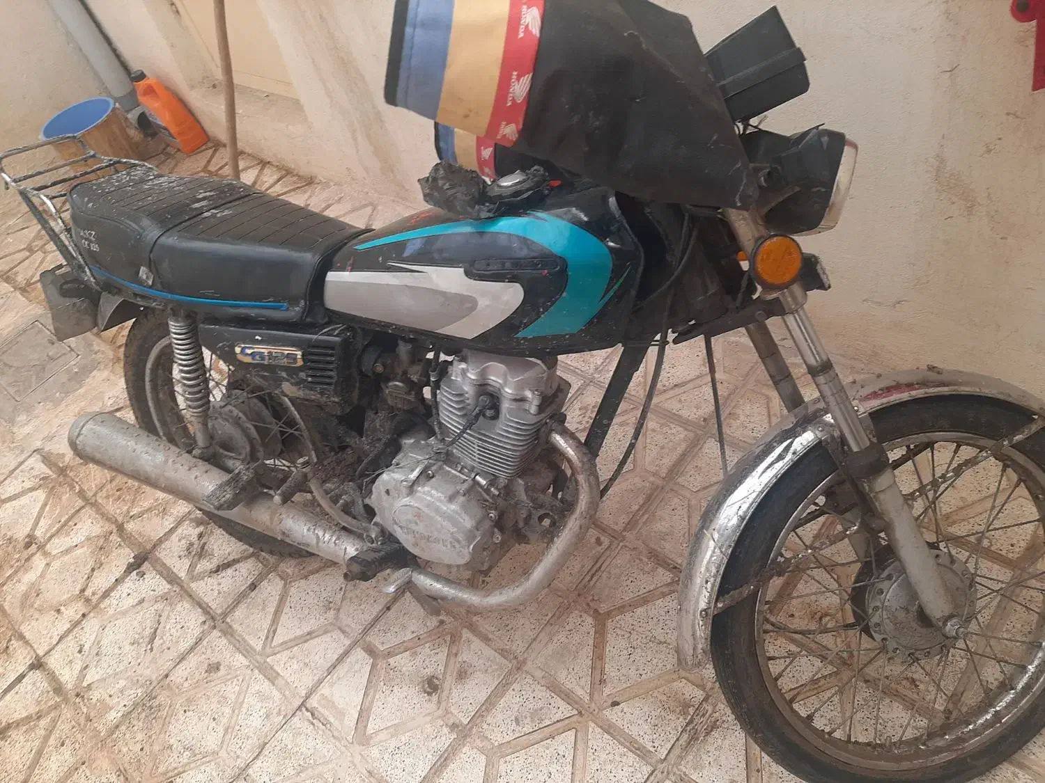 هندا مزایده مدل ۸۶|موتورسیکلت|زنجان, |دیوار