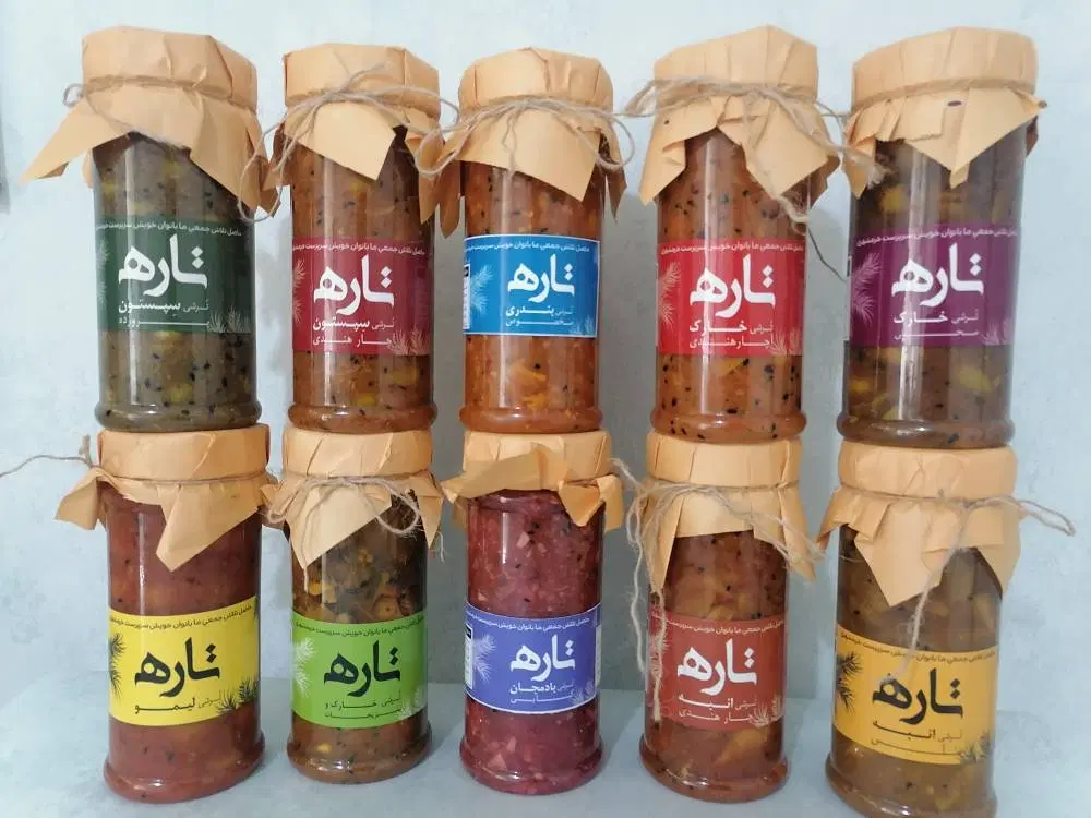 ترشی درجه یک خونگی بانوان خویش سرپرست باادویه هندی|خوردنی و آشامیدنی|تهران, ایران|دیوار