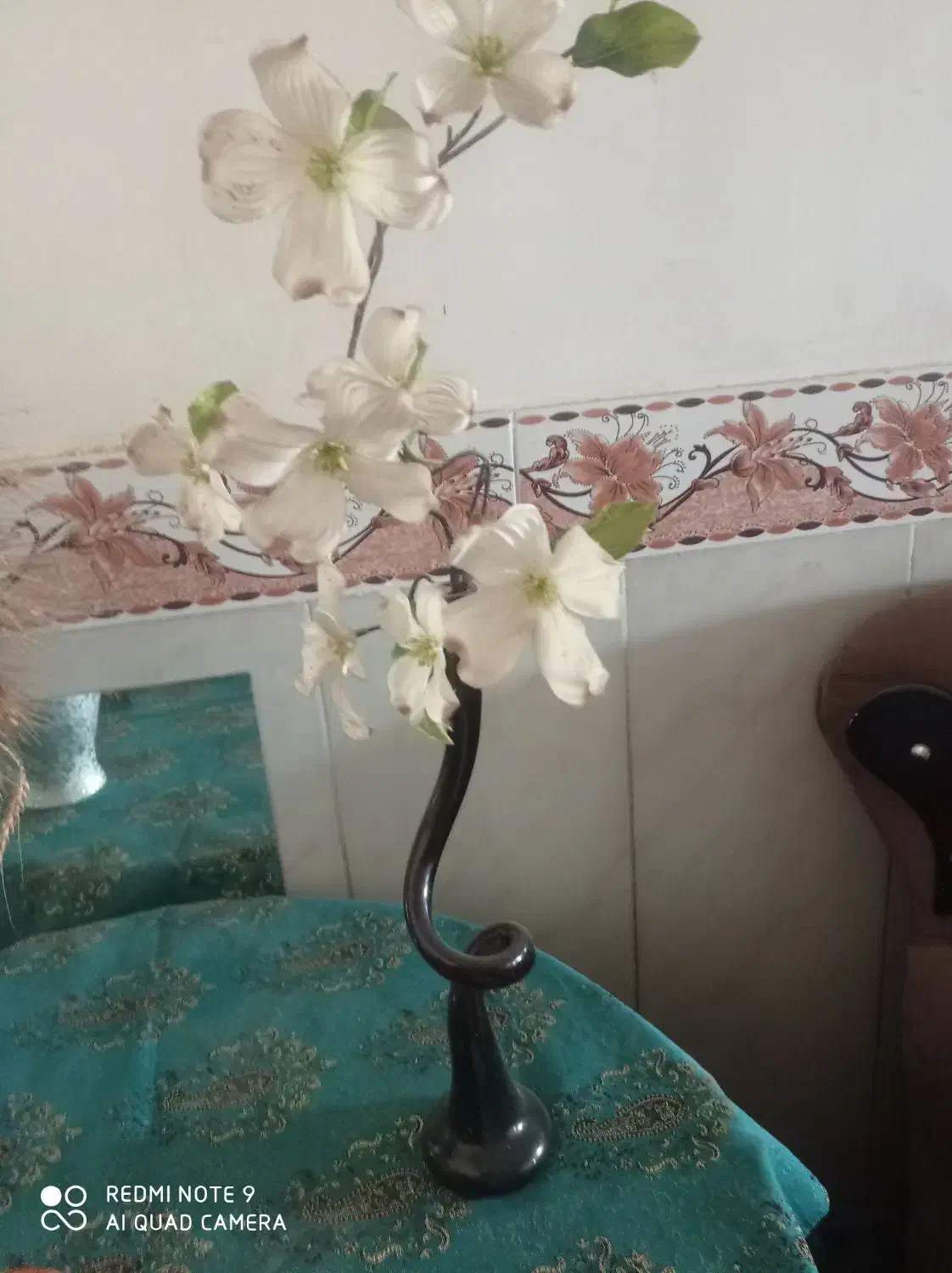 گلدان گل وگل|گل مصنوعی|گرگان, |دیوار