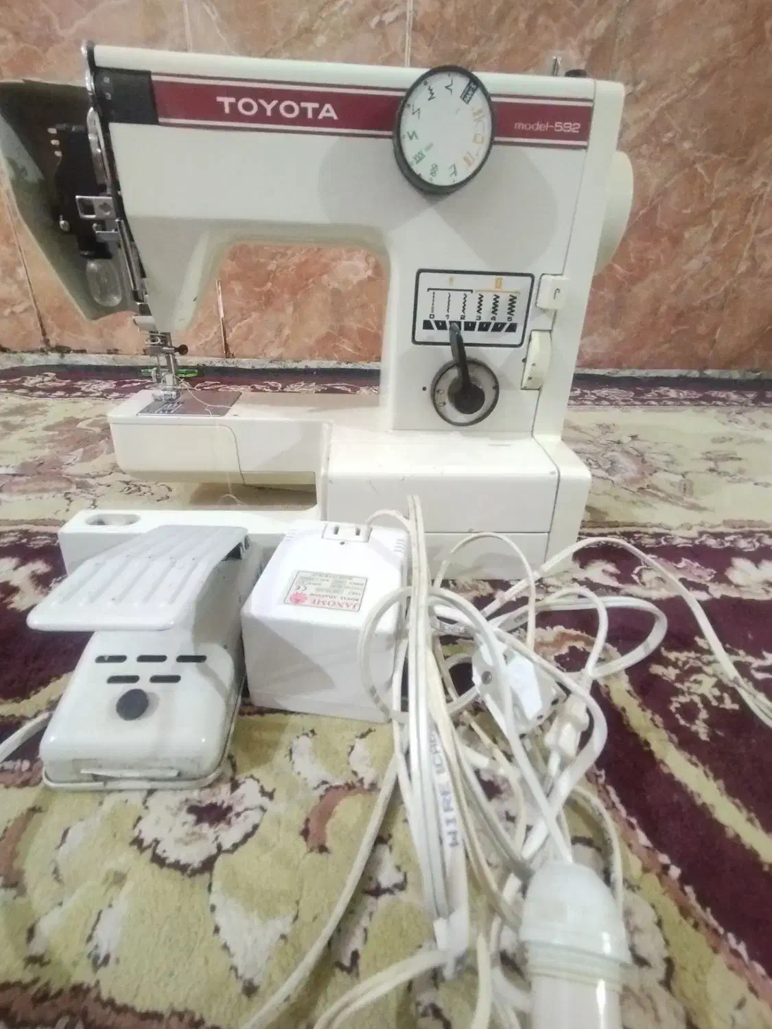 چرخ|چرخ خیاطی و ریسندگی|بندر امام خمینی, |دیوار