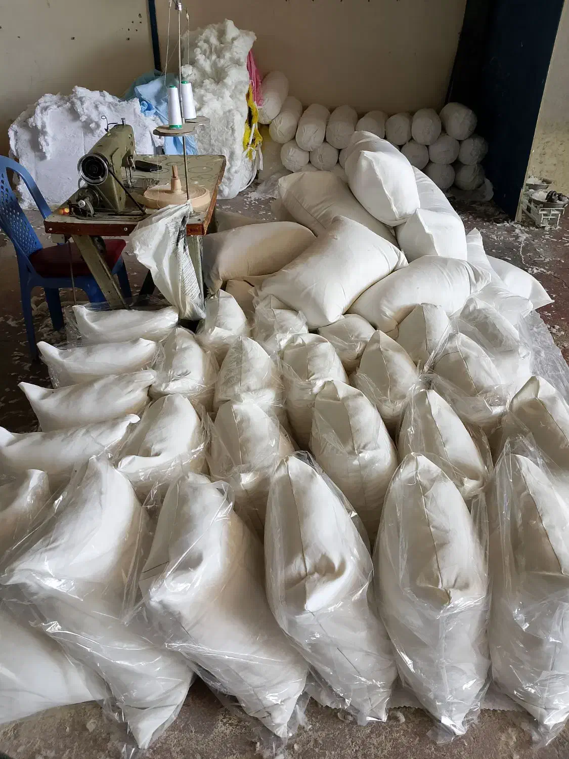 بالشت متکا سنیا تولیدی|رختخواب، بالش، پتو|کرمانشاه, |دیوار